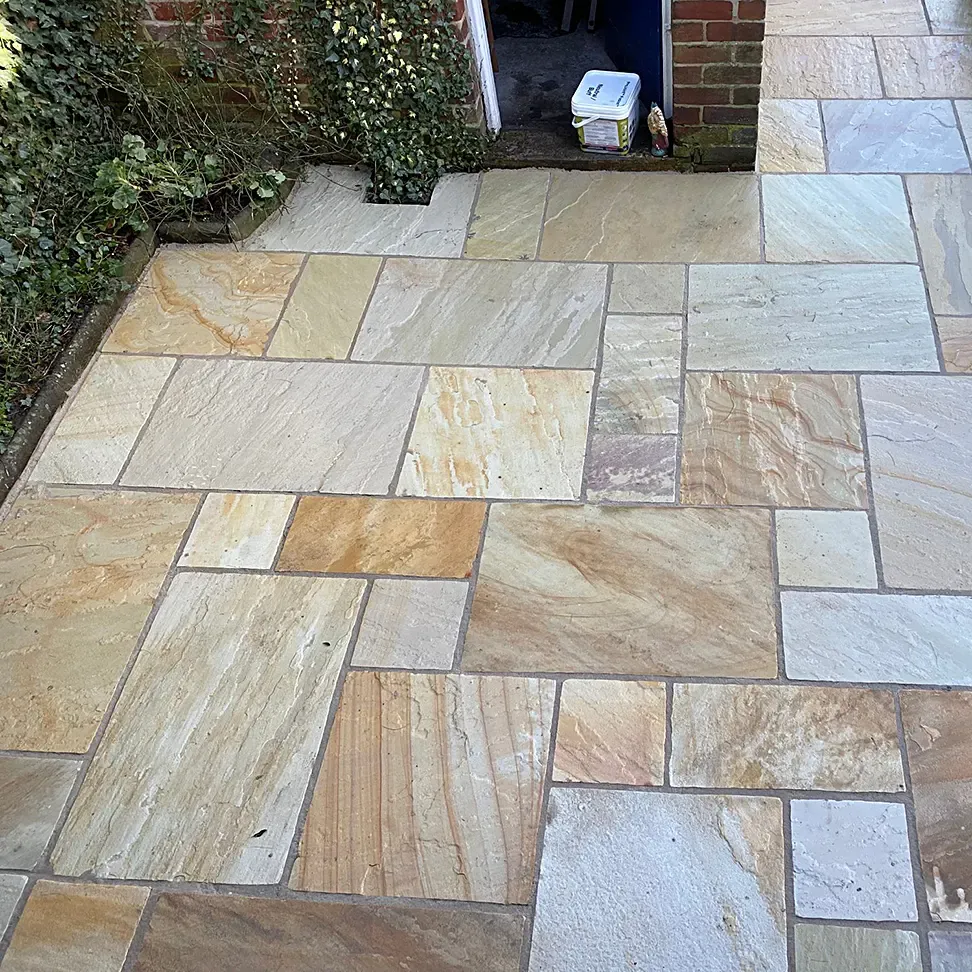 Desert Sand Indian Sandstone Paving