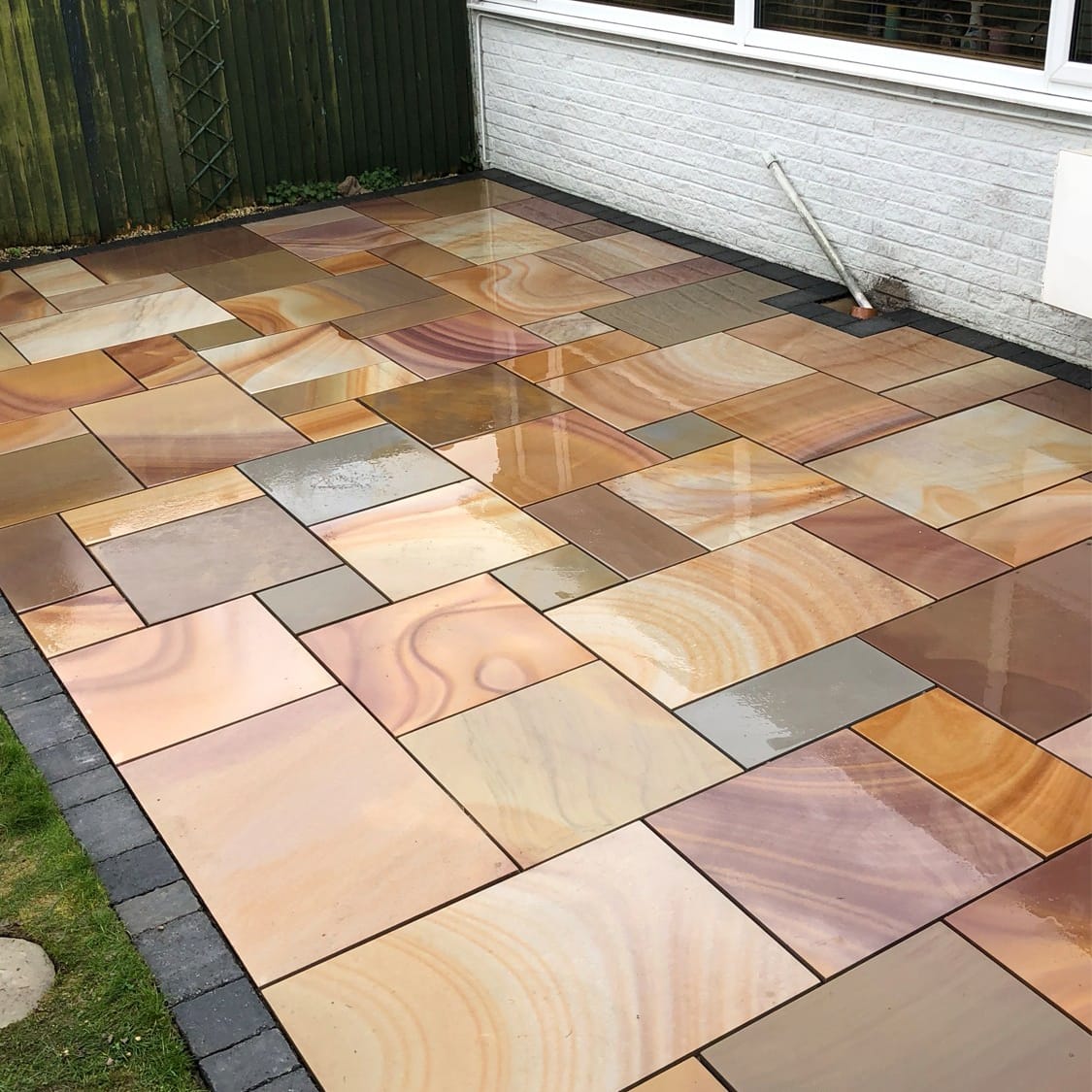 Camel Dust Indian Sandstone Paving