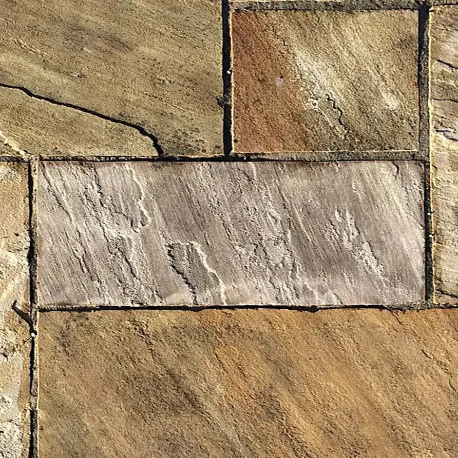 Country Cameo Indian Sandstone Paving