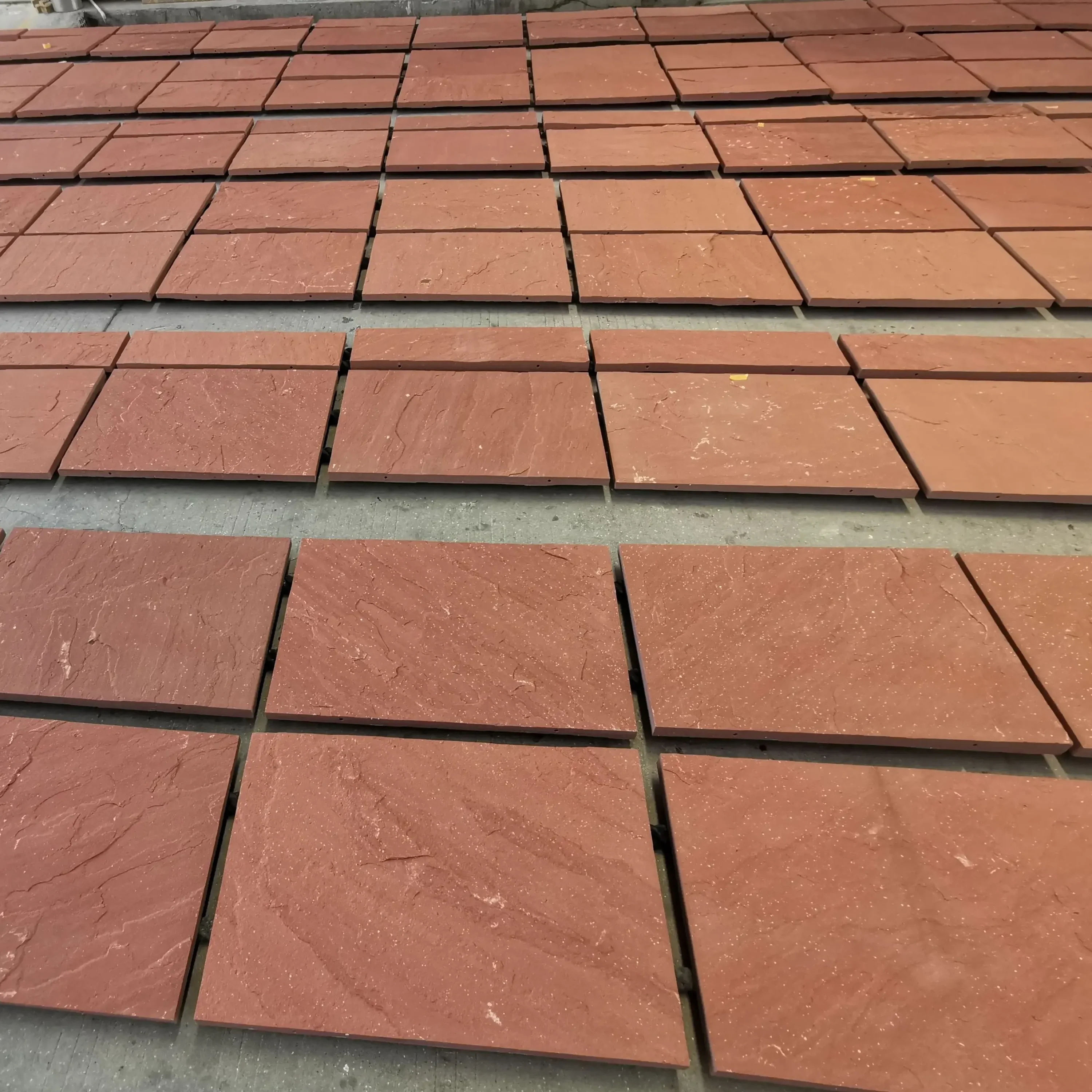 Agra Red Indian Sandstone Paving