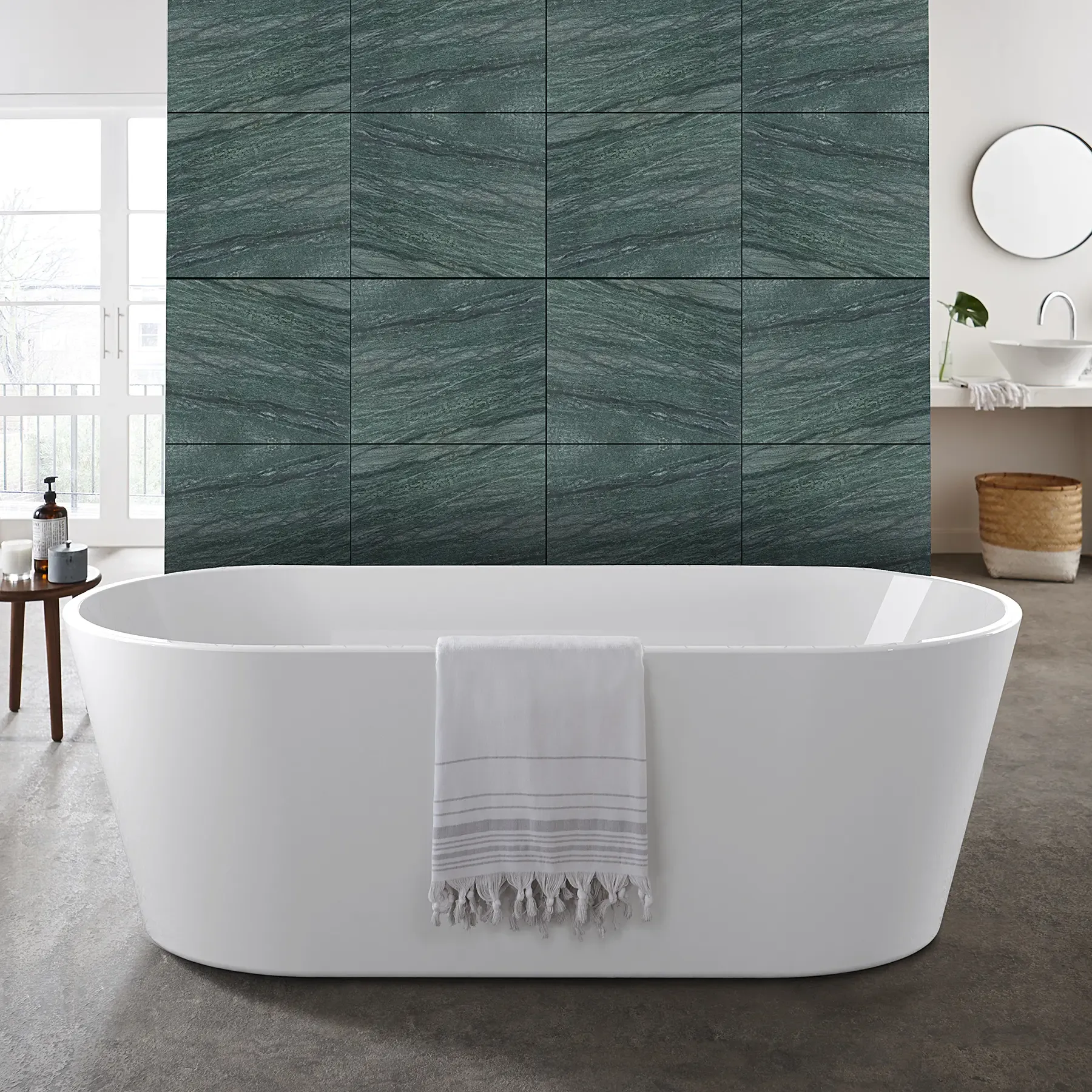Ebony Green Slate