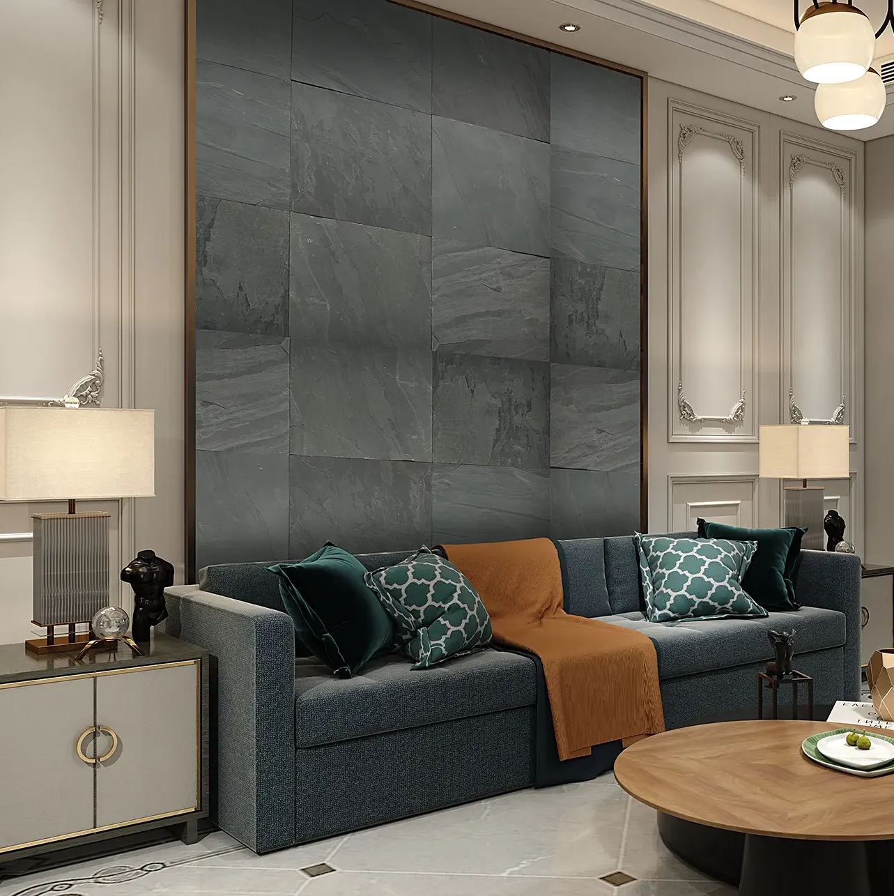 Multi Grey Slate