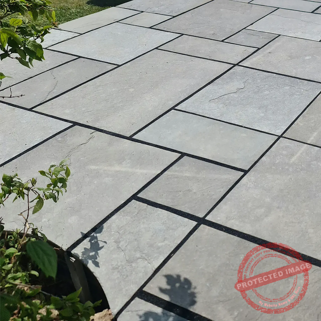 Indian Natural Stones Kurnool Grey limestone with natural smooth texture for flooring, paving, and wall cladding applications.