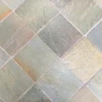 Indian Natural Stones Lime Green limestone with natural textured surface for flooring, wall cladding, and paving applications.