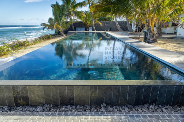 Read more about the article Indian Green Slate Pool Tiles: A Technical Guide for Global Importers