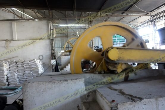 4.JPG Industrial processing machinery at Indian Natural Stones factory supporting large-scale natural stone manufacturing, material handling, and production operations.