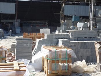 Indian Natural Stones factory overview showcasing advanced stone processing, inventory management, and export-ready natural stone production infrastructure