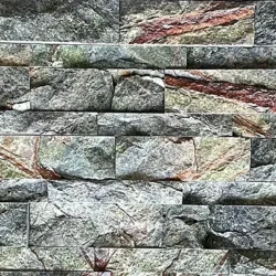 Natural multicolor slate ledger stone panels for decorative wall cladding by Indian Natural Stones