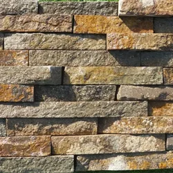 Multi color natural stone ledger panels for decorative wall cladding by Indian Natural Stones
