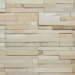 Natural beige ledger stone wall cladding panels by Indian Natural Stones