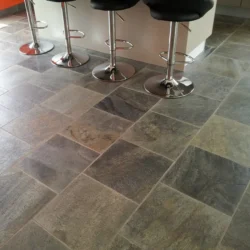 D green slate natural stone paving tiles for durable flooring and modern interior spaces by Indian Natural Stones