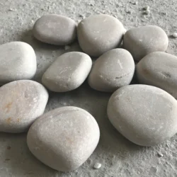 Beige Sandstone Pebbles by Indian Natural Stones for landscaping and water features