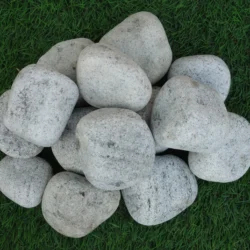 Classic Grey Granite pebbles by Indian Natural Stones for landscaping and garden decoration