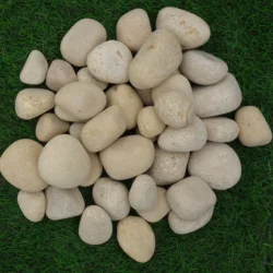 Ita Gold Marble Pebbles by Indian Natural Stones for garden and architectural use