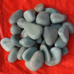 Lime green marble pebbles supplied by Indian Natural Stones for outdoor and indoor design