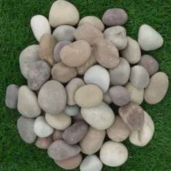 Indian Natural Stones Multicolor River Natural Pebbles for garden décor and exterior applications