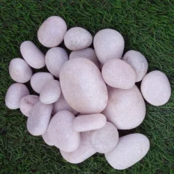 Pink Marble Pebbles by Indian Natural Stones for landscaping and decorative applications