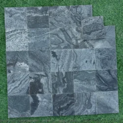 Silver Grey Slate swimming pool tiles by Indian Natural Stones for premium pool projects