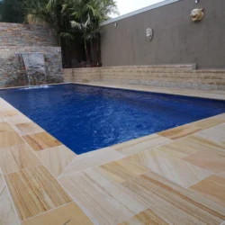 Yellow Sandstone Pool Coping by Indian Natural Stones for modern poolside designs