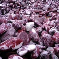 Cherry Brown Marble Pebbles by Indian Natural Stones for modern outdoor spaces