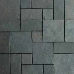 Indian Natural Stones Kota Blue limestone with smooth natural finish for flooring, paving, and architectural stone applications.