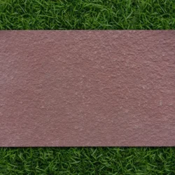 Flexible stone veneer sheet with Agra Red stone texture for interior and exterior applications – Indian Natural Stones