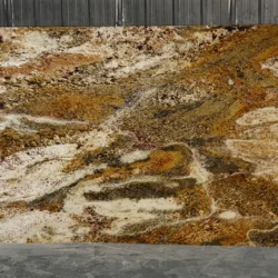 Autumn Gold flexible stone veneer sheet with rich natural veining and earthy tones by Indian Natural Stones