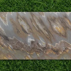 Autumn Gold flexible stone veneer sheet with rich natural veining and earthy tones by Indian Natural Stones