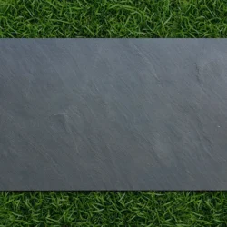 Warm-toned Black Bordeaux flexible stone veneer panel with organic stone finish by Indian Natural Stones