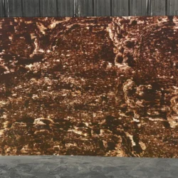 Premium D Copper flexible stone veneer with bold striations and organic patterns by Indian Natural Stones