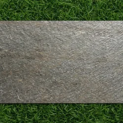 Green Gold veneer sheet with organic surface detailing and natural stone finish by Indian Natural Stones