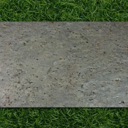 Flexible stone veneer sheet in Ocean Green finish with striking layered stone patterns by Indian Natural Stones