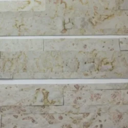 Natural Atlantic 3D peel and stick stone panels arranged for wall installation by Indian Natural Stones