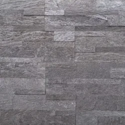 3D peel and stick stone wall panels in Brooklyn Grey finish for interior walls – Indian Natural Stones